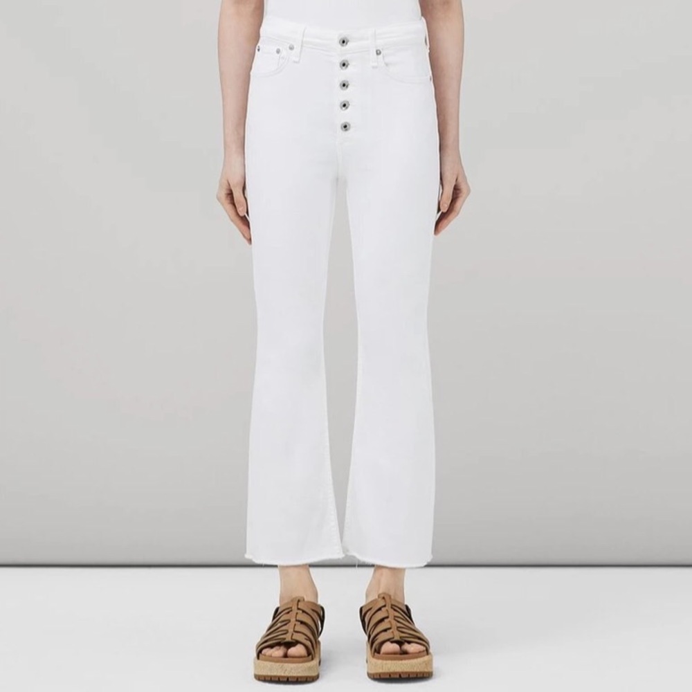 “NEW” rag & bone Casey High Rise Ankle Flare Jean